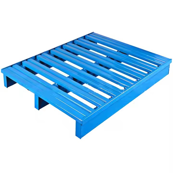 Chinese Factory Warehouse Forklift Heavy Duty Iron Steel Pallets for Sale Use with Pallet Racking Systems