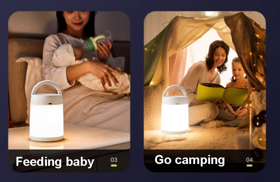 Rechargeable Stylish LED Night Lighting LED Camping Lighting for Camping and Fishing