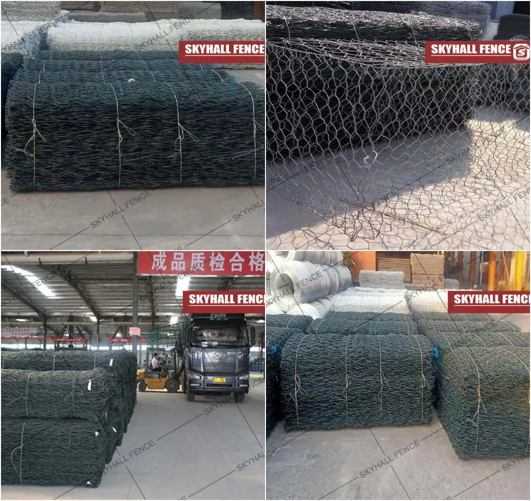 Hexagonal Gabion Box Gabion Basket Stone Cage for Wall Retaining From China