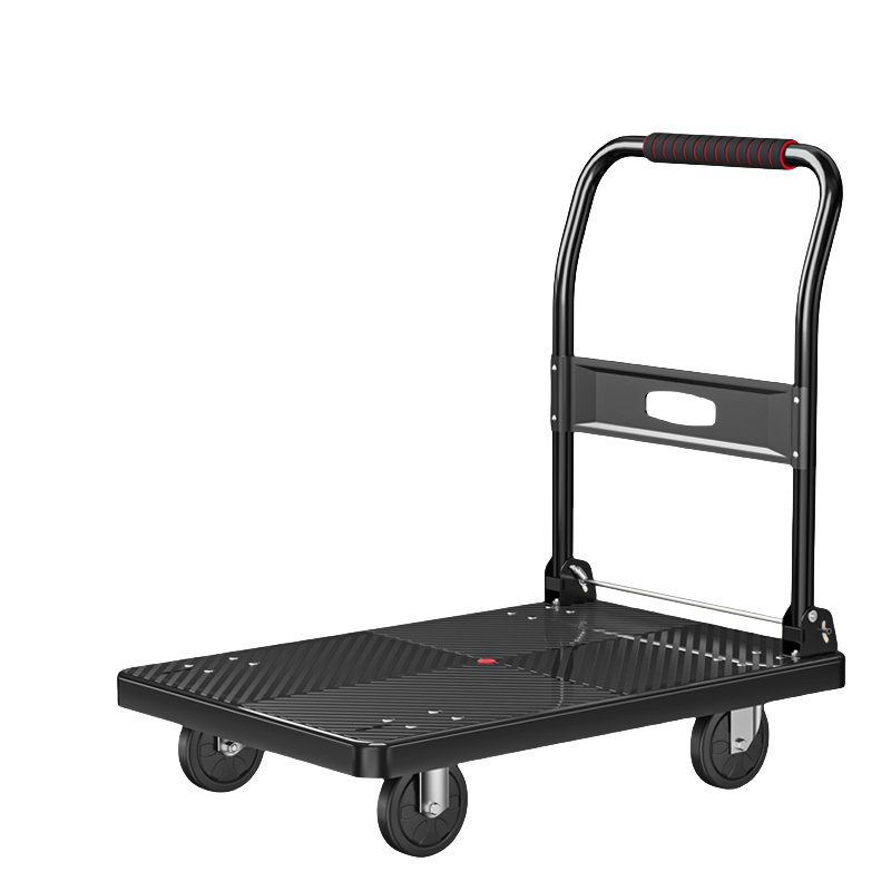 Hot Sale Warehouse Foldable Cart Platform Folding Heavy Duty Transportation Durable Trolley