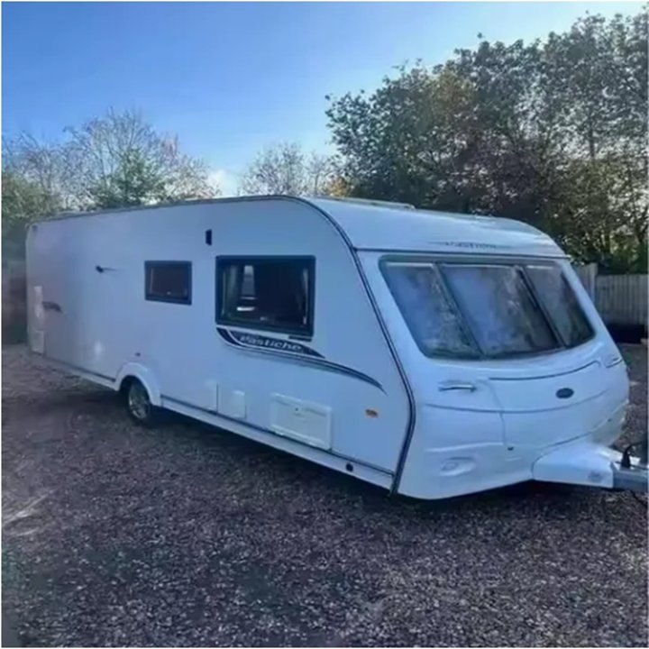 New Recreational Vehicle Caravan for Outdoor Camping