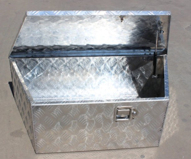 900*600 Size Aluminum Tool Box for Box Cage Trailer