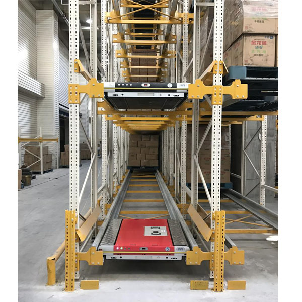 Warehouse Economic Radio Shuttle Pallet Rack System Automation Racking System Pallet Runner Radio Shuttle System