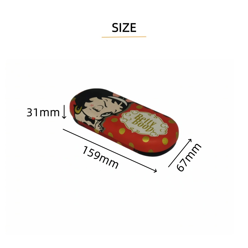 Stylish Multi-Functions Eyeglass Storage Tinplate Packing Box