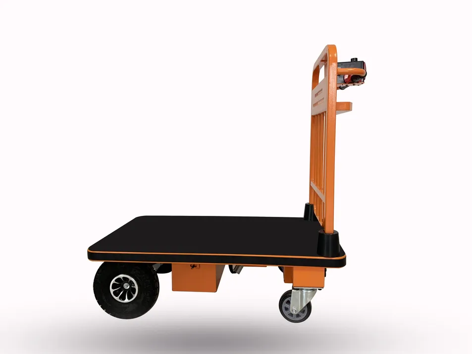 Electric Trolley Side View