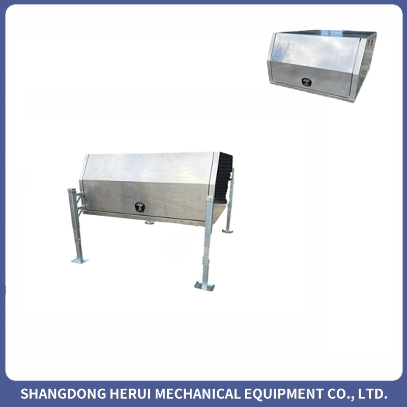 800mm Truck Camper Aluminum Ute Canopy/Dog Box Cage Tool Box with