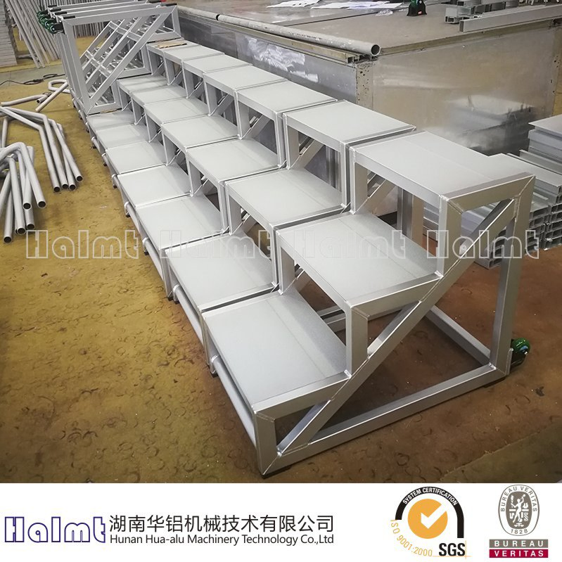 High Quality Mobile Industrial Aluminium Step Ladder