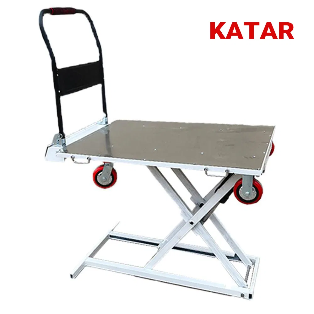 CE/EPA Scissors Hydraulic Electric Mobile Platform Motorcycle Stationary Manual Pallet Roller Scissor Lift Table Hand Trolley