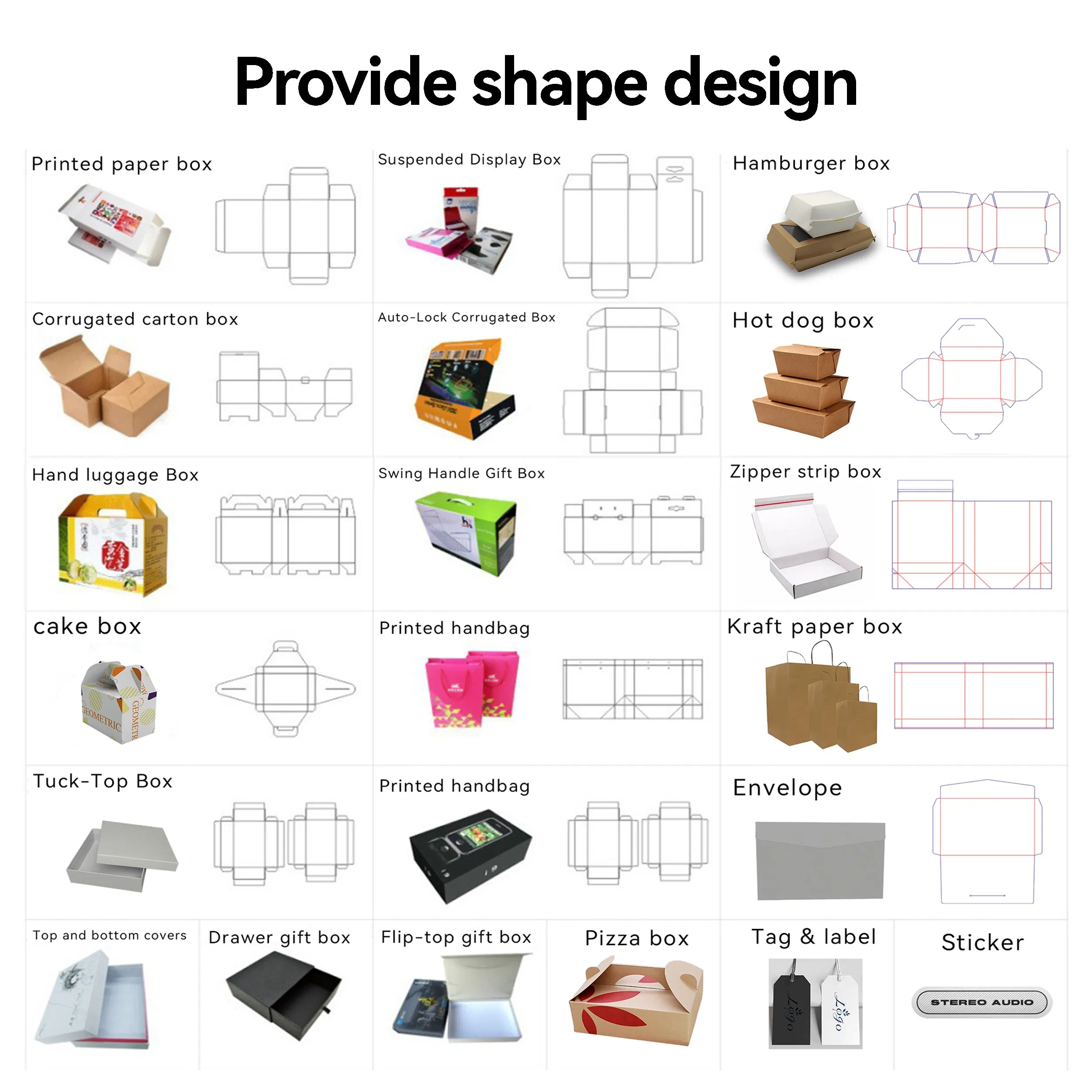 Harmless Safe Daily Use Product Packing Storage Display Paper Gift Box
