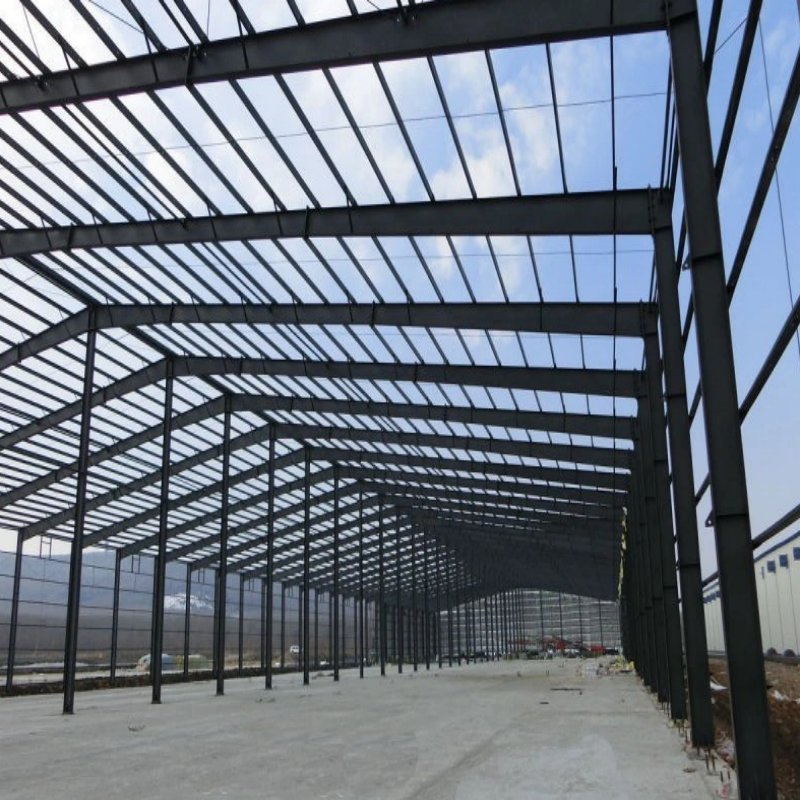 Q235B/Q355b/Galvanized Alloy Steel Steel Structure Agricultural Greenhouse Frame Planting Greenhouse Anti-Corrosion and Easy Maintenance
