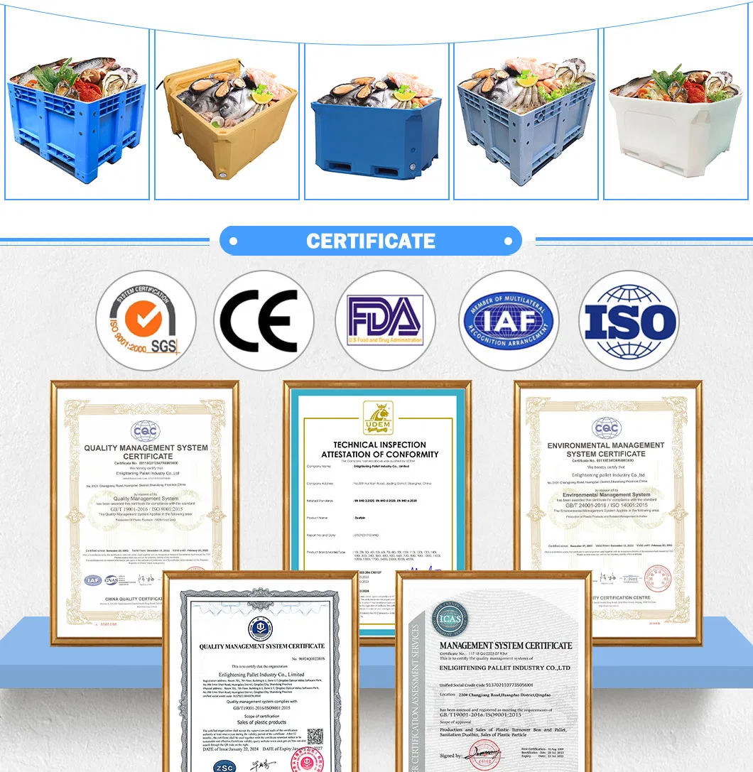 Plastic Pallet Storage