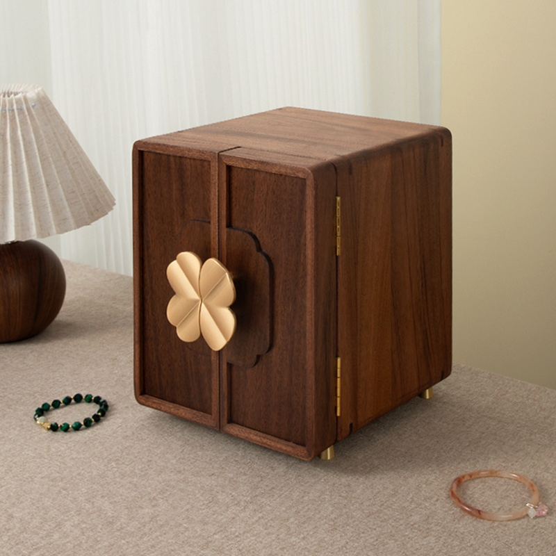 Wooden Gift Box Jewelry Watch Jewellery Storage Packing Packaging Organizer