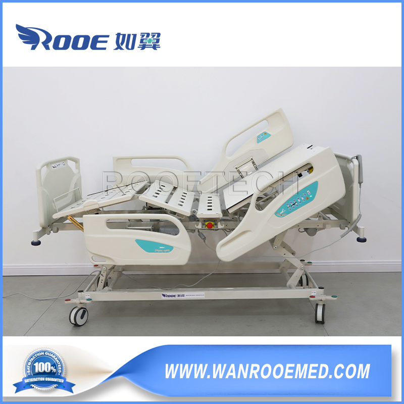 420-790mm Height Medical 5 Functions Electric Patient Bed with Hand Controller and Manual CPR