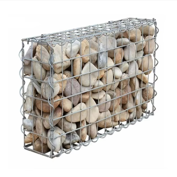 Durable Galvanized Welded Gabion Cage Box with PVC Coating