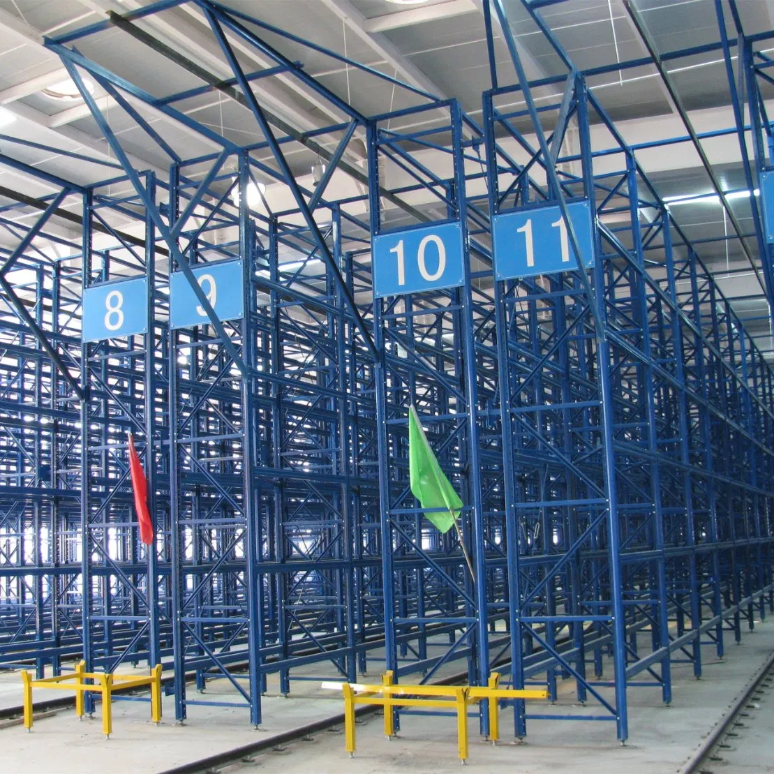 OEM Euro Pallet Rack System Automated Storage Retrieval System Smart Warehouse Racking Systems