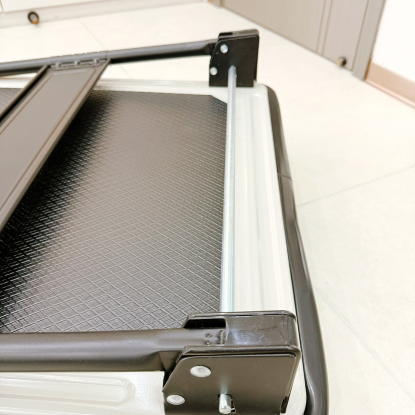 Heavy-Duty Platform J-350 Black Japanese Style Trolley for Easy Transport and Storage