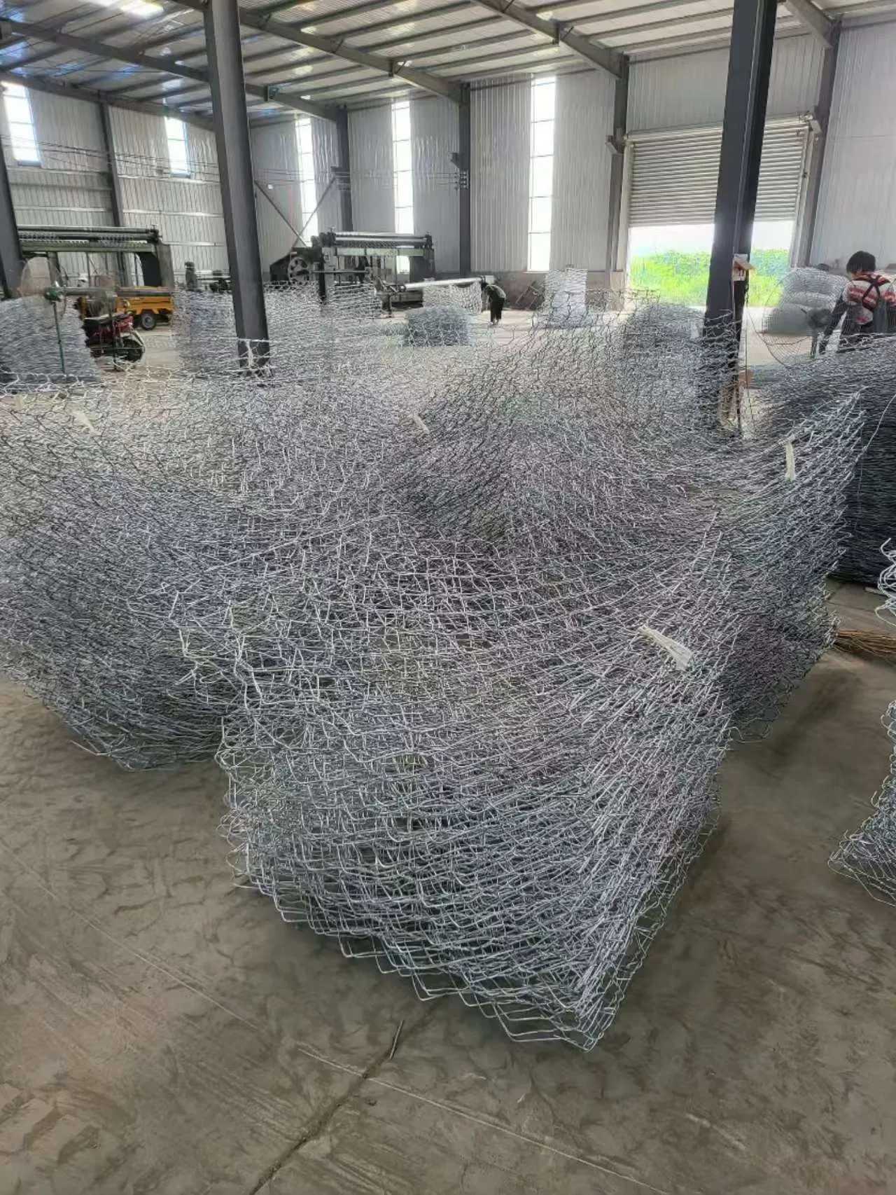 PVC Coated Hexagon Gabion Wall Basket Mattress Cage and Gabion Cage Box