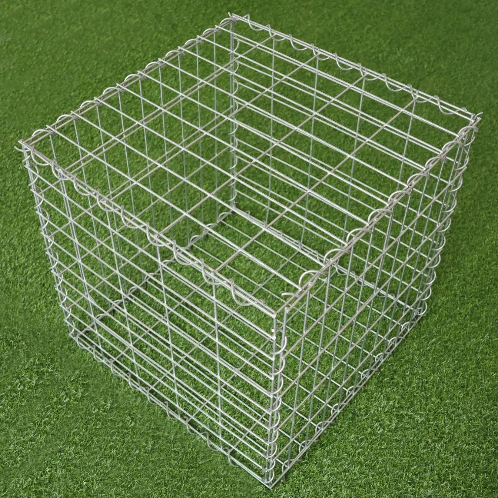 Easy Installation Flood Protective Welded Baskets Retaining Wall Stone Cage Welded Gabion Box