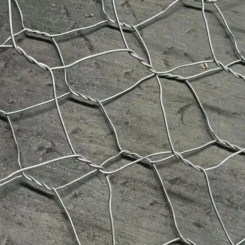 Three Twist Steel Wire Stone Cage Box Gabion Box for River Construction Project