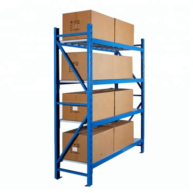Customized Iron Metal Steel Storage Shelf Warehouse Industrial Boltless Shelving System Medium Duty Rack Standard Stacking Racks Warehouse Shelves
