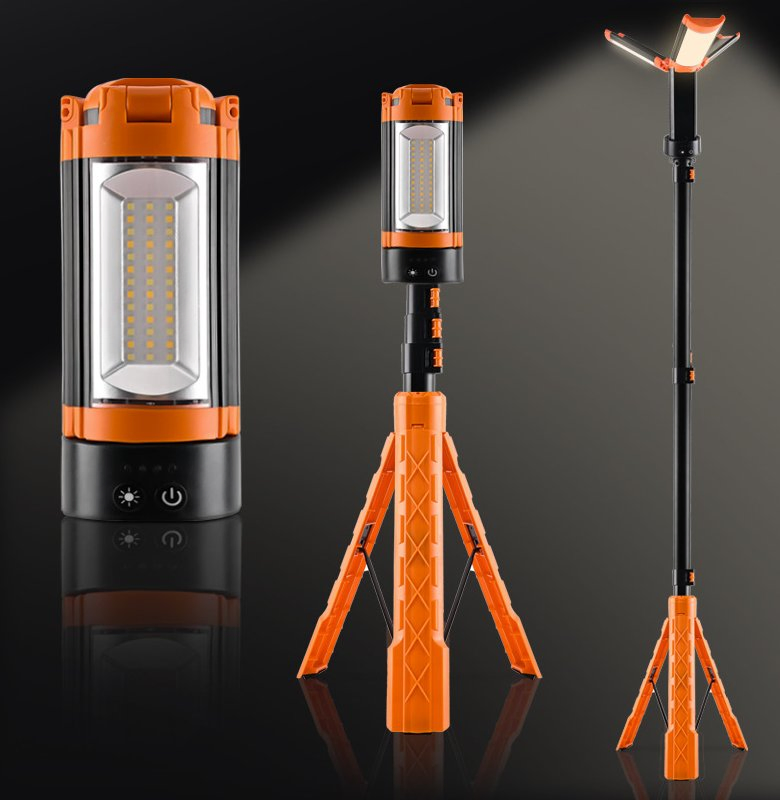 Adjustable Tripod Camping Lantern Waterproof