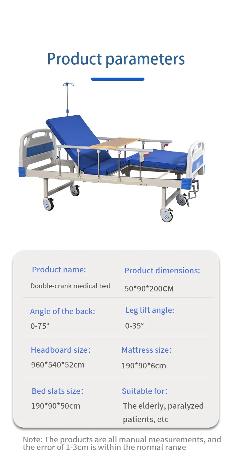 Manual Hospital Bed Overview