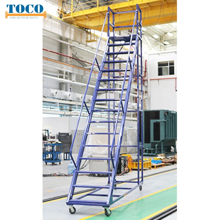 China Factory Mobile Portable Step Platform Ladder Price