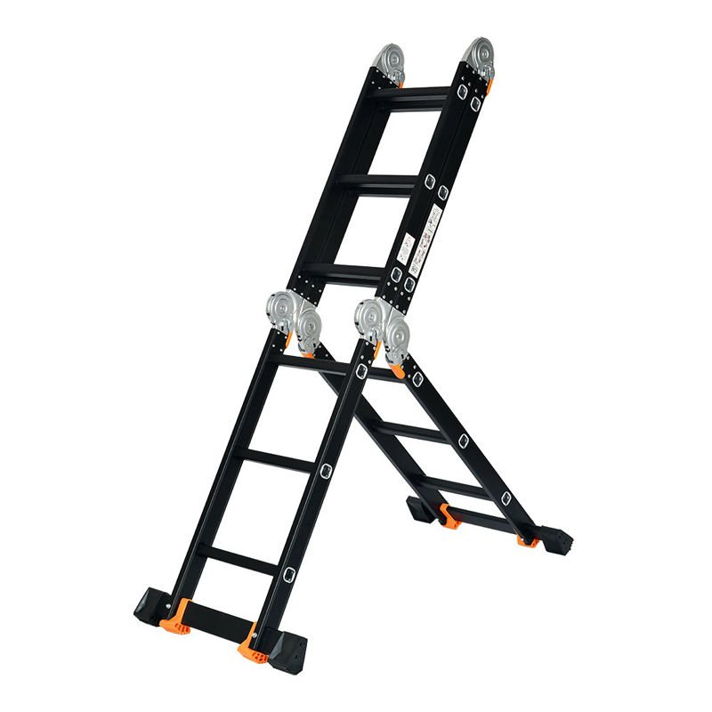 Mobile and Convenient 4X4 Steps Retractable Safety Ladder