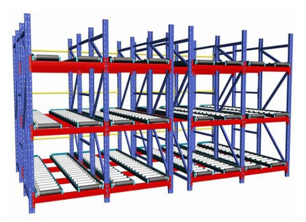 Live Racking System for Enhanced Efficiency in Warehouse Storage