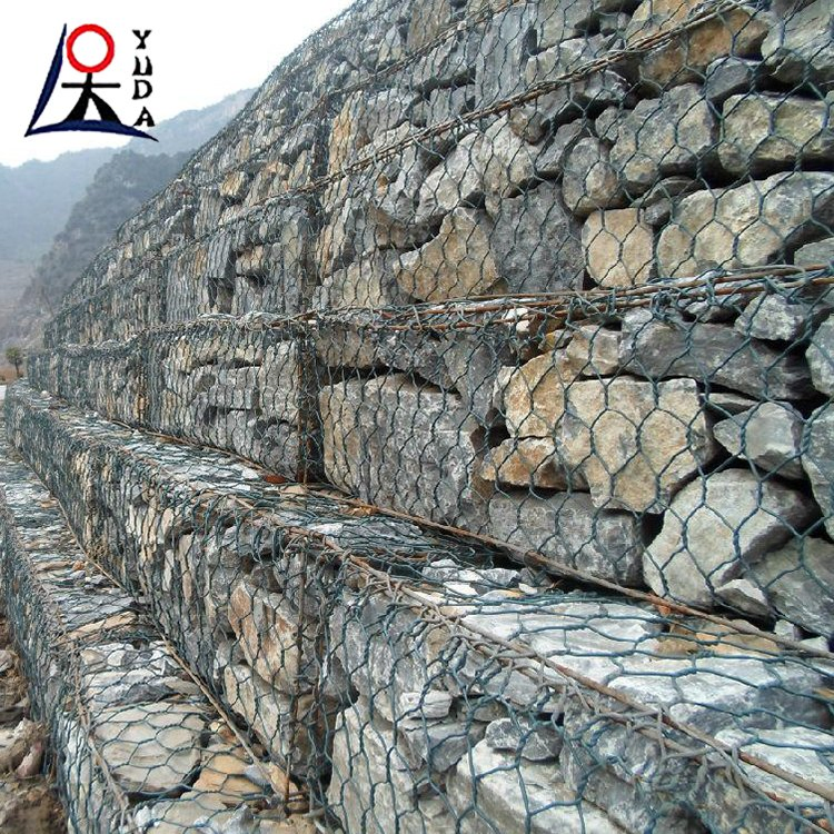Gabion Box Basket Cage Mesh Wire Cages Rock Wall