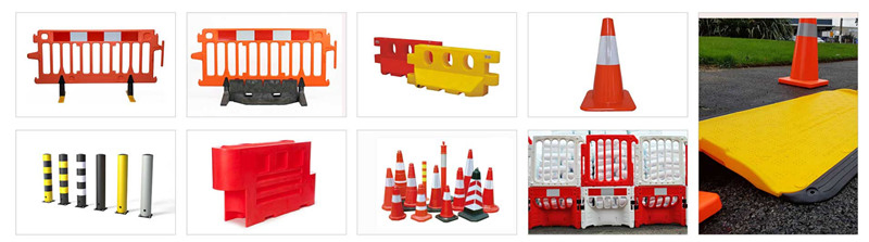 PE Plastic Traffic Safety Road Pyramid Insulation Logistics Barrel Blow Molding Machine