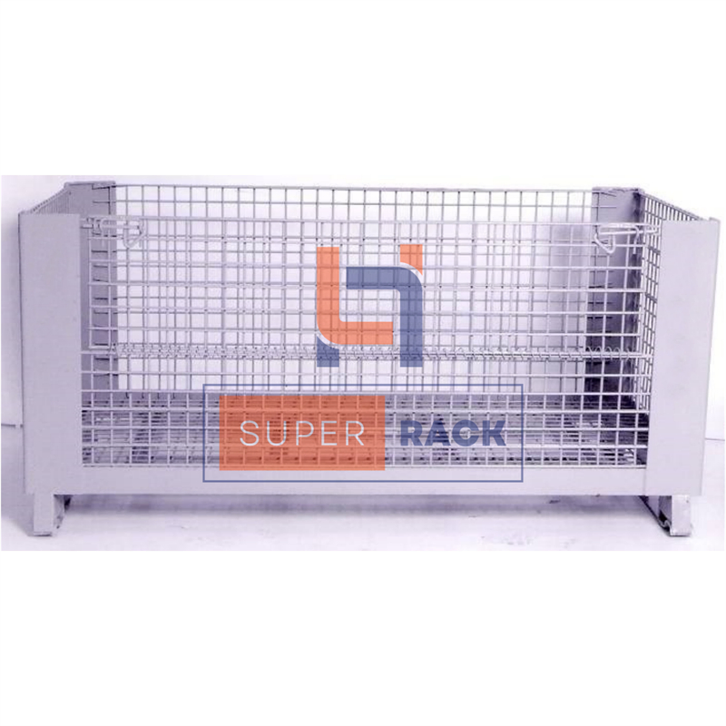 CE Certificated Steel Wire Mesh Pallet Container Cage Storage Pallet Basket Box Containers