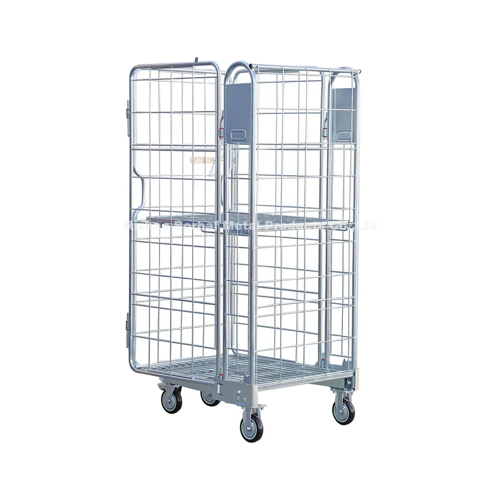 Industrial Folding Storage Trolley