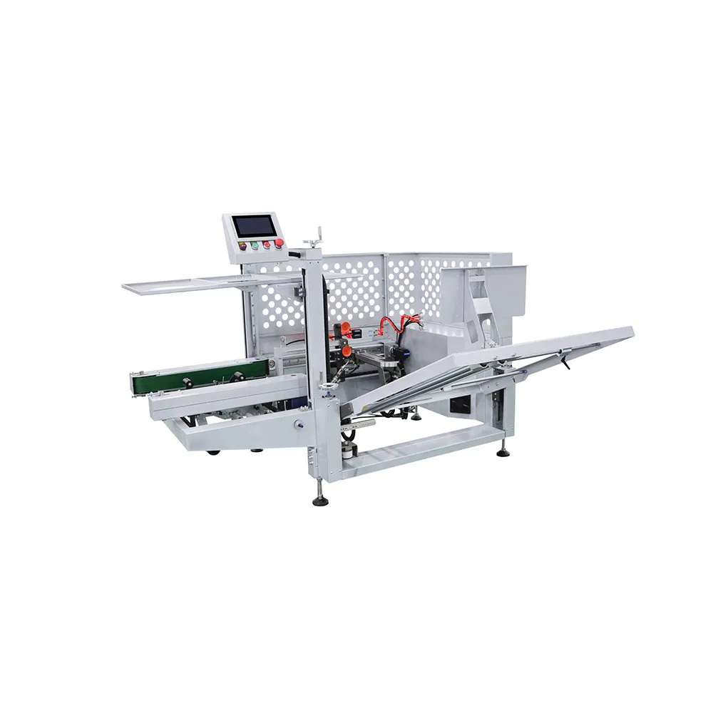 Carton Opening Machine with Safety Protection System Durable Components Long Service Life for Logistics Warehouse