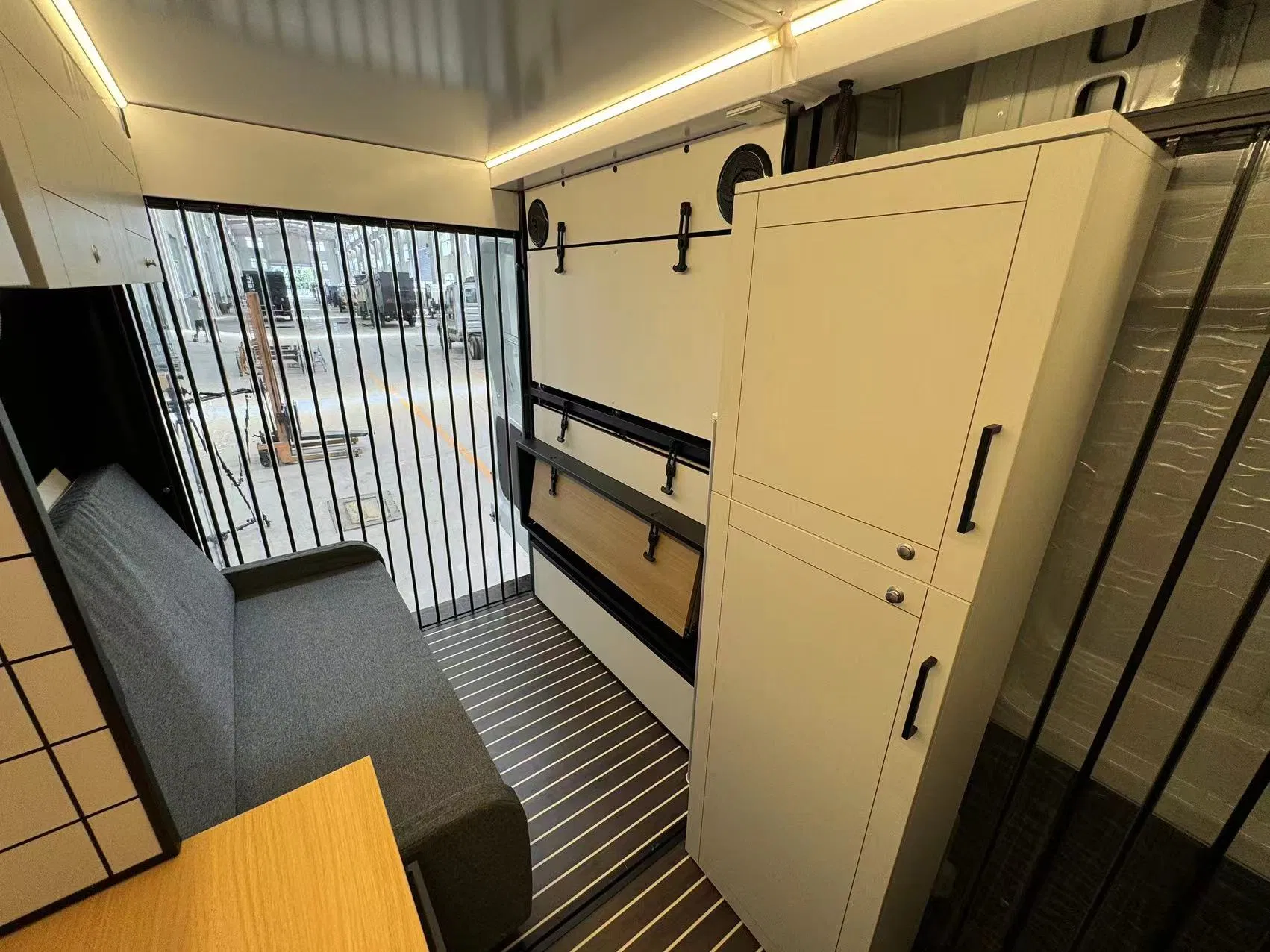 Camping-Focused Motorhome Equipped with Premium Outdoor Systems