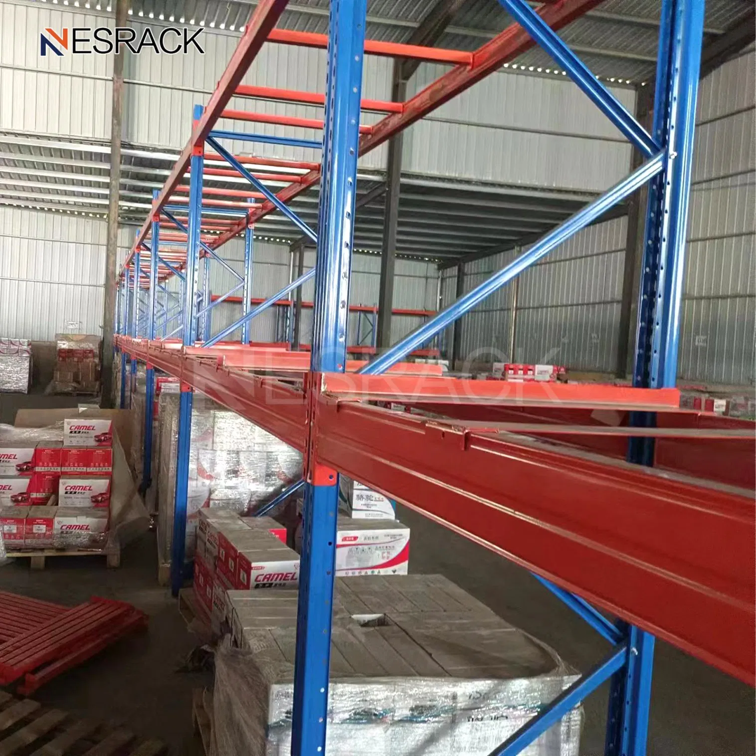 Industrial Steel Pallet Racking Systems for Heavy Loading Warehouse Storage