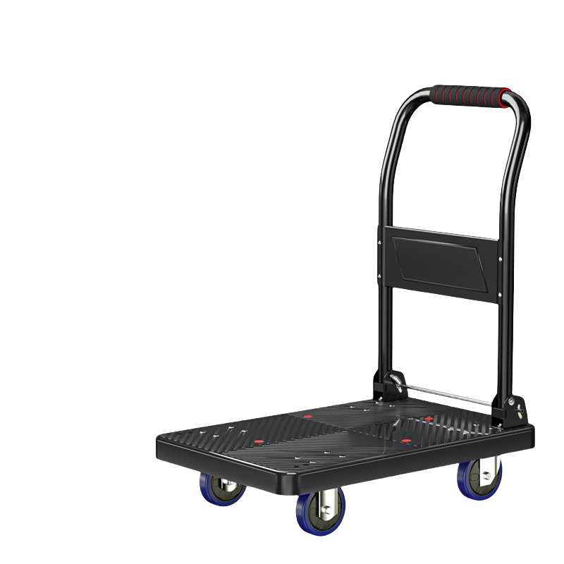 Hot Sale Warehouse Foldable Cart Platform Folding Heavy Duty Transportation Durable Trolley