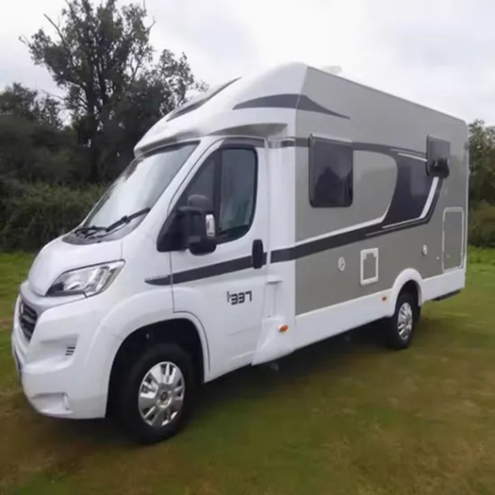 New Recreational Vehicle Caravan for Outdoor Camping