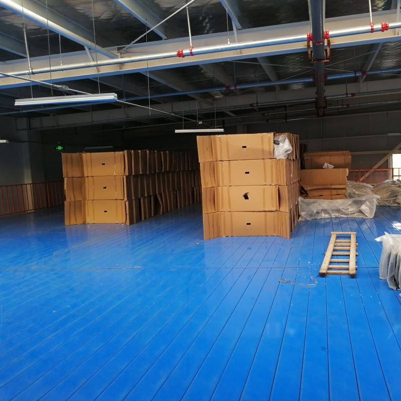 Industrial Warehouse Steel Platform Metal Shelving Storage Rack Lit Mezzanine Floor Racking Steel Platform System