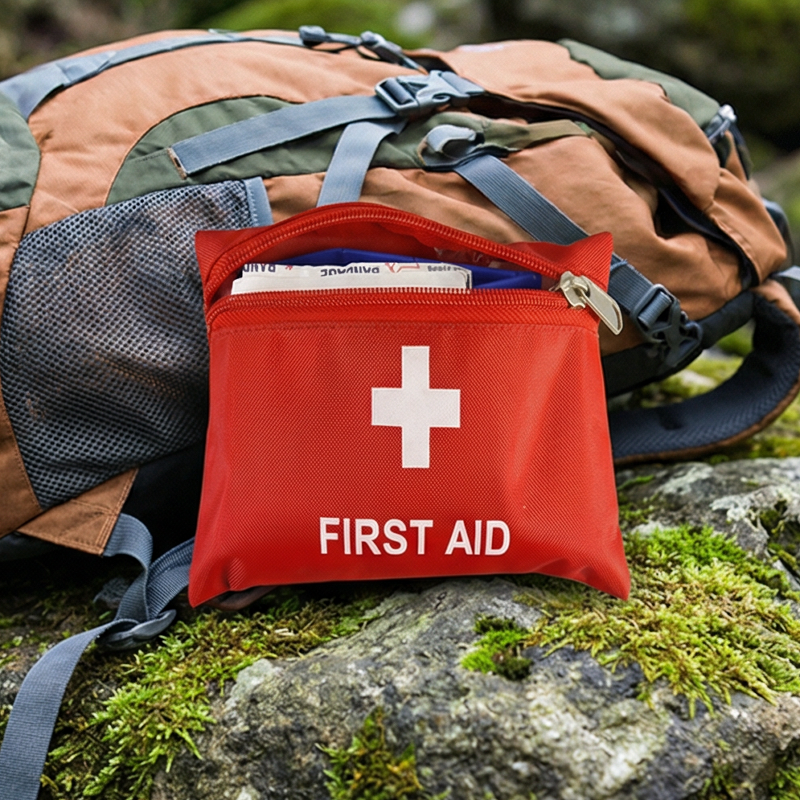 Outdoor Emergency Kit, First Aid Supplies for Camping Sports and Travel