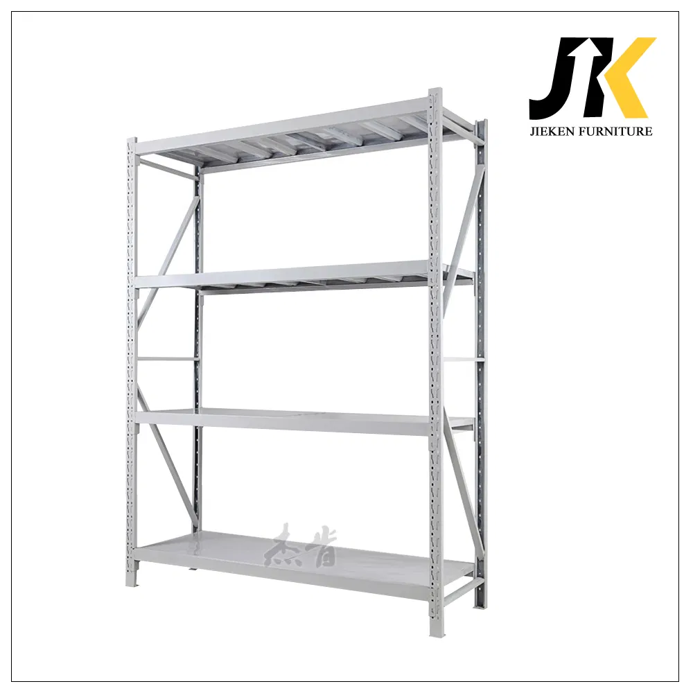 Metal Bars Plate Shelf Painting Storage Angle Iron Rack for Shop