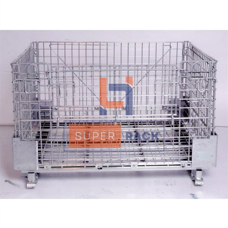 CE Certificated Steel Wire Mesh Pallet Container Cage Storage Pallet Basket Box Containers