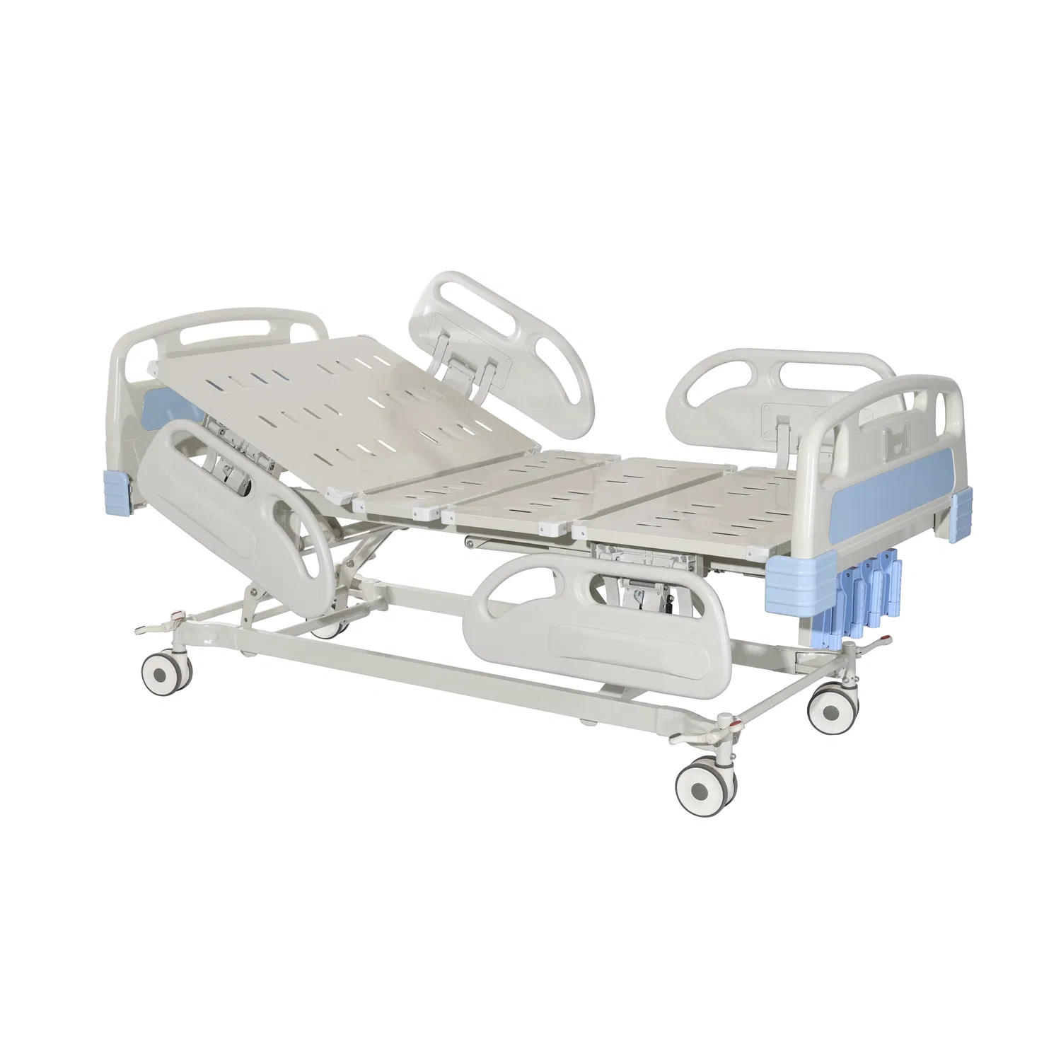 China Medical Supply Hospital Manual Bed with Three Cranks