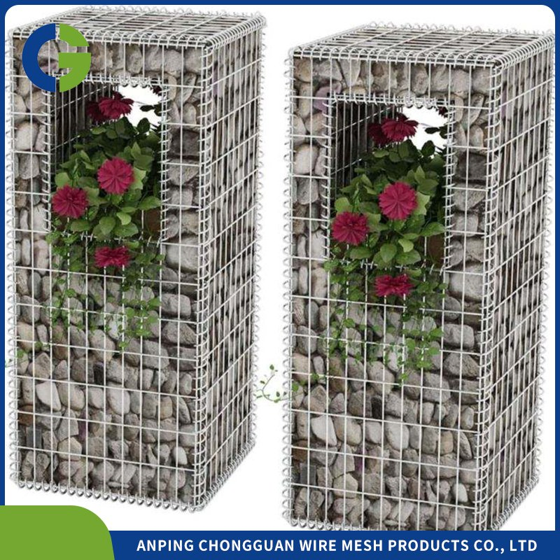 Protection of Dikes Welded Gabion Wall Stone Cage Wire Mesh Welded Gabion Box