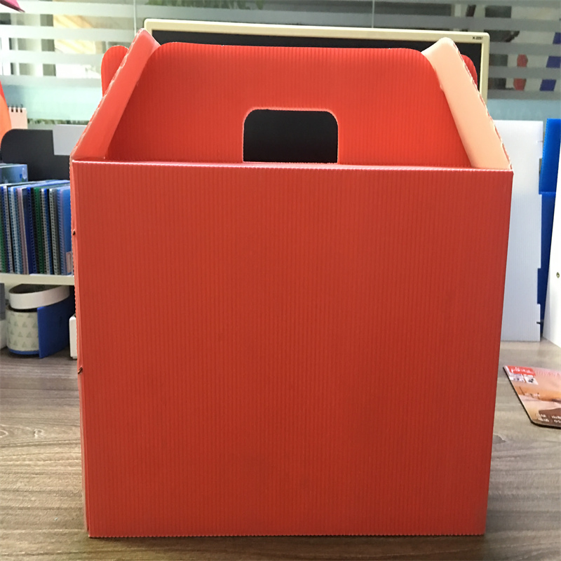 Wholesale Recycling Foldable PP Twinwalls Hollow Sheet Corrugated Plastic Fruit Vegetable Turnover and Store Box