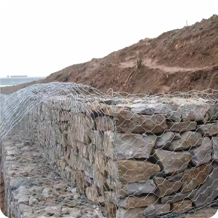 Hexagonal Gabion Box Gabion Basket Stone Cage for Wall Retaining From China