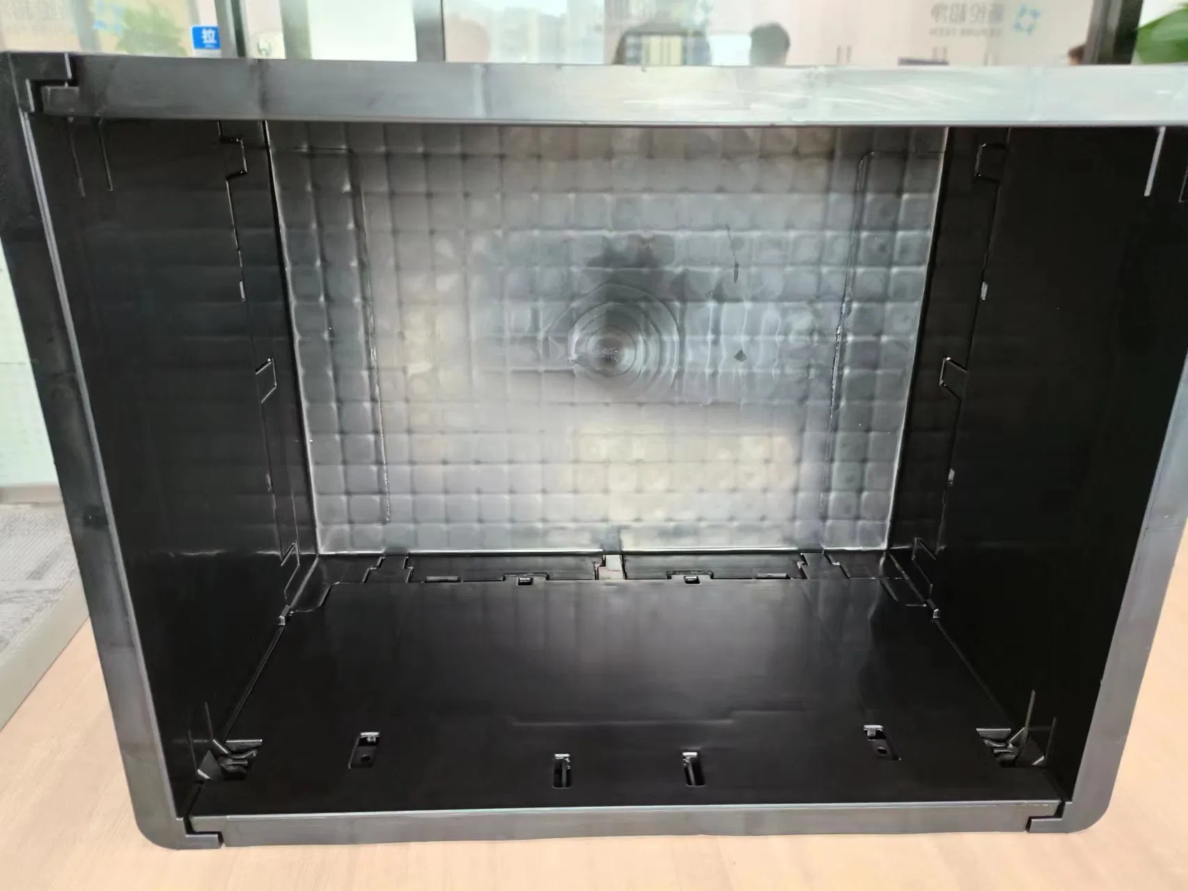 Anti Static Thickened Turnover Box Foldable Workshop ESD Storage