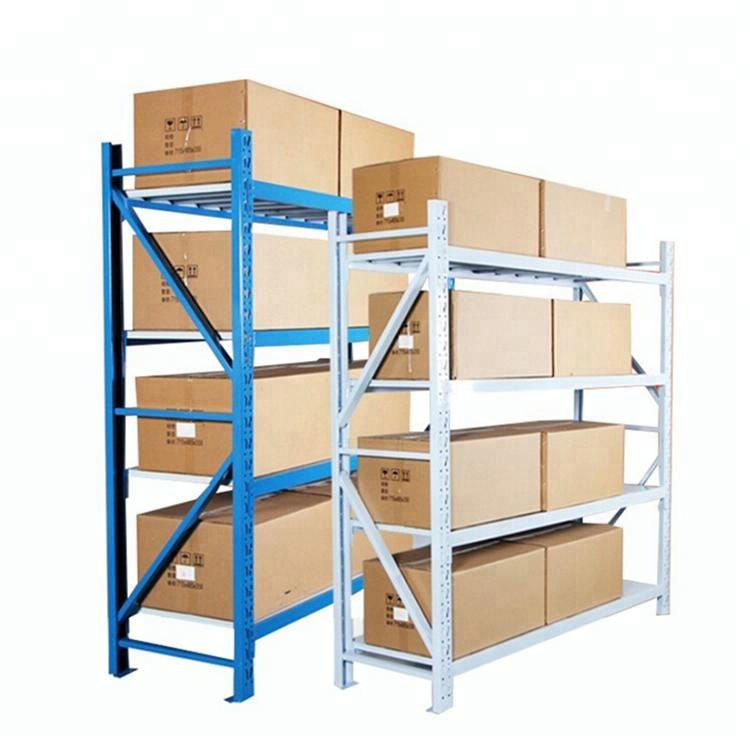 Customized Iron Metal Steel Storage Shelf Warehouse Industrial Boltless Shelving System Medium Duty Rack Standard Stacking Racks Warehouse Shelves