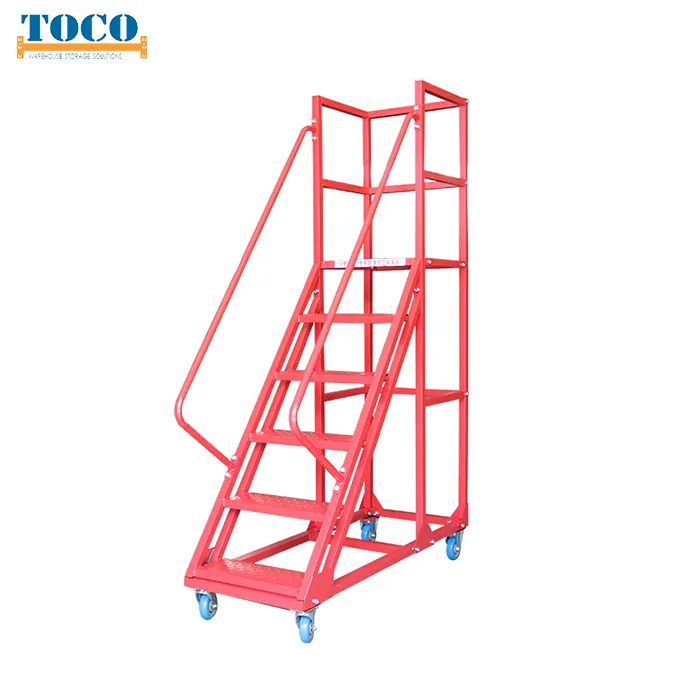 Heavy Duty Movable Platform Ladder 3