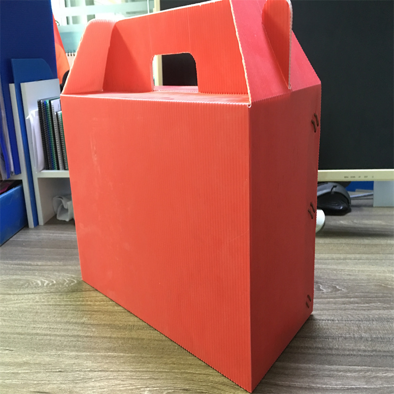 Wholesale Recycling Foldable PP Twinwalls Hollow Sheet Corrugated Plastic Fruit Vegetable Turnover and Store Box